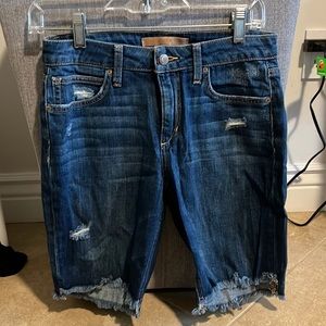 Joes Bermuda jean shorts size 25